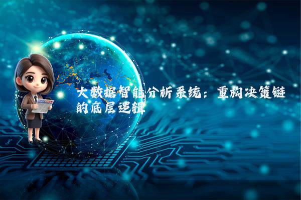 大数据智能分析系统:重构决策链的底层逻辑